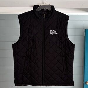 Weatherproof Black Quilted Vest